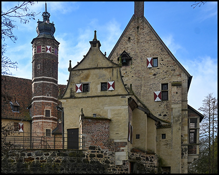 Innenhof der Burg Vischering